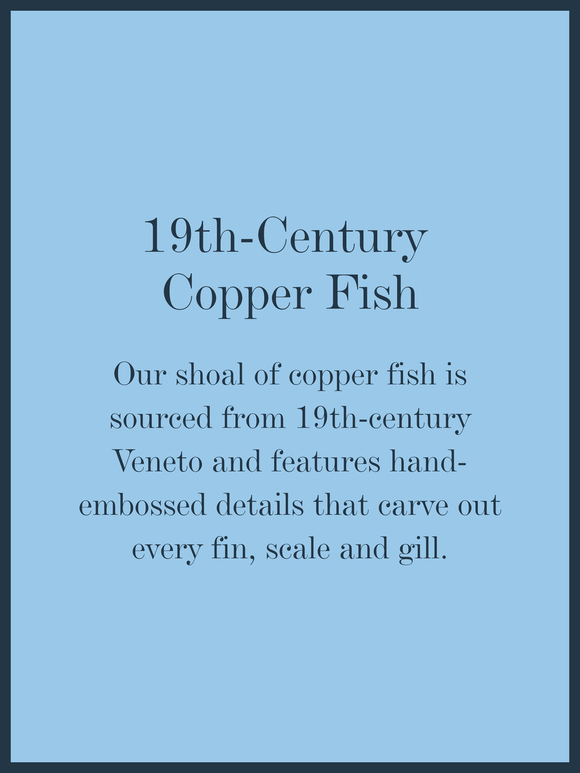 19th-Century Copper Fish