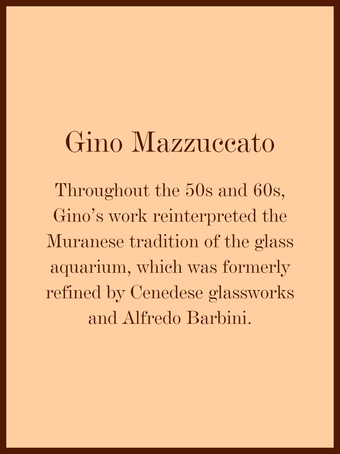 1950s Mazzuccato Aquarium Murano Glass Paperweight