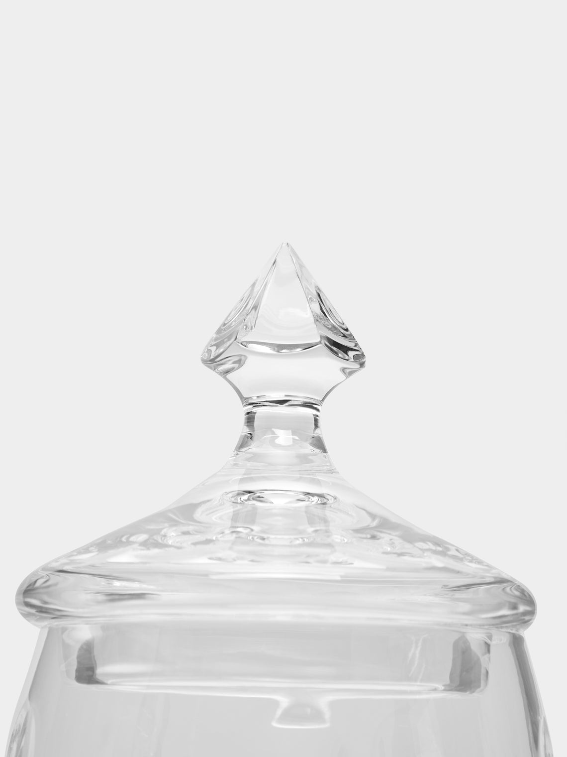 Cristallerie De Montbronn - Musette Cut Crystal Candy Jar -  - ABASK
