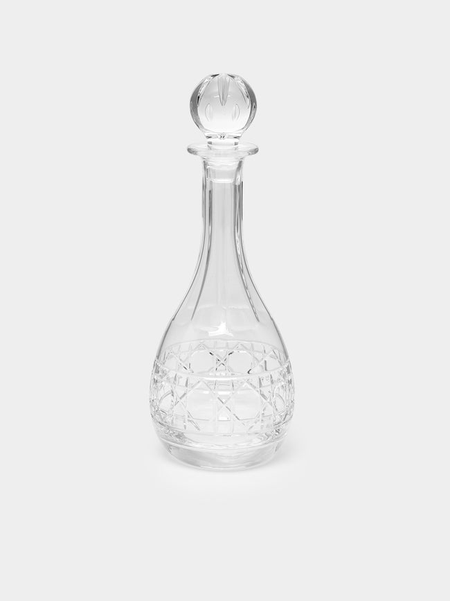 Cristallerie De Montbronn - Jacquard Hand-Blown Crystal Wine Decanter -  - ABASK - 