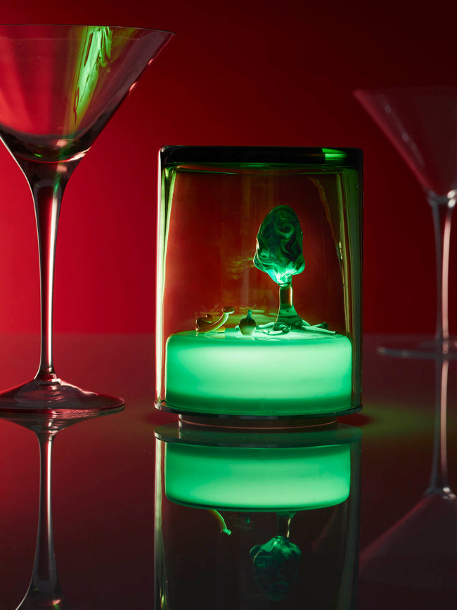 Green Wolf Lighting by Solange Azagury-Partridge - Eden Hand-Blown Murano Glass Portable Table Light -  - ABASK