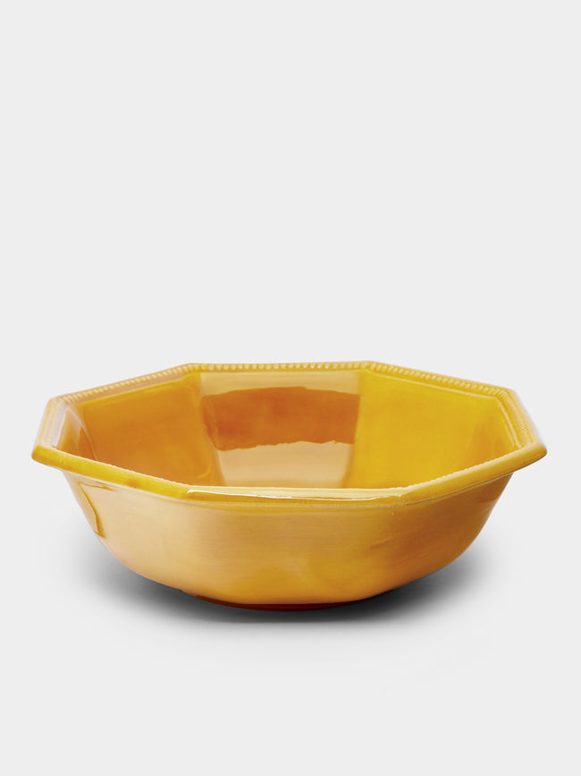 Maison Pichon Uzès - Louis XVI Hand-Glazed Ceramic Serving Bowl -  - ABASK - 