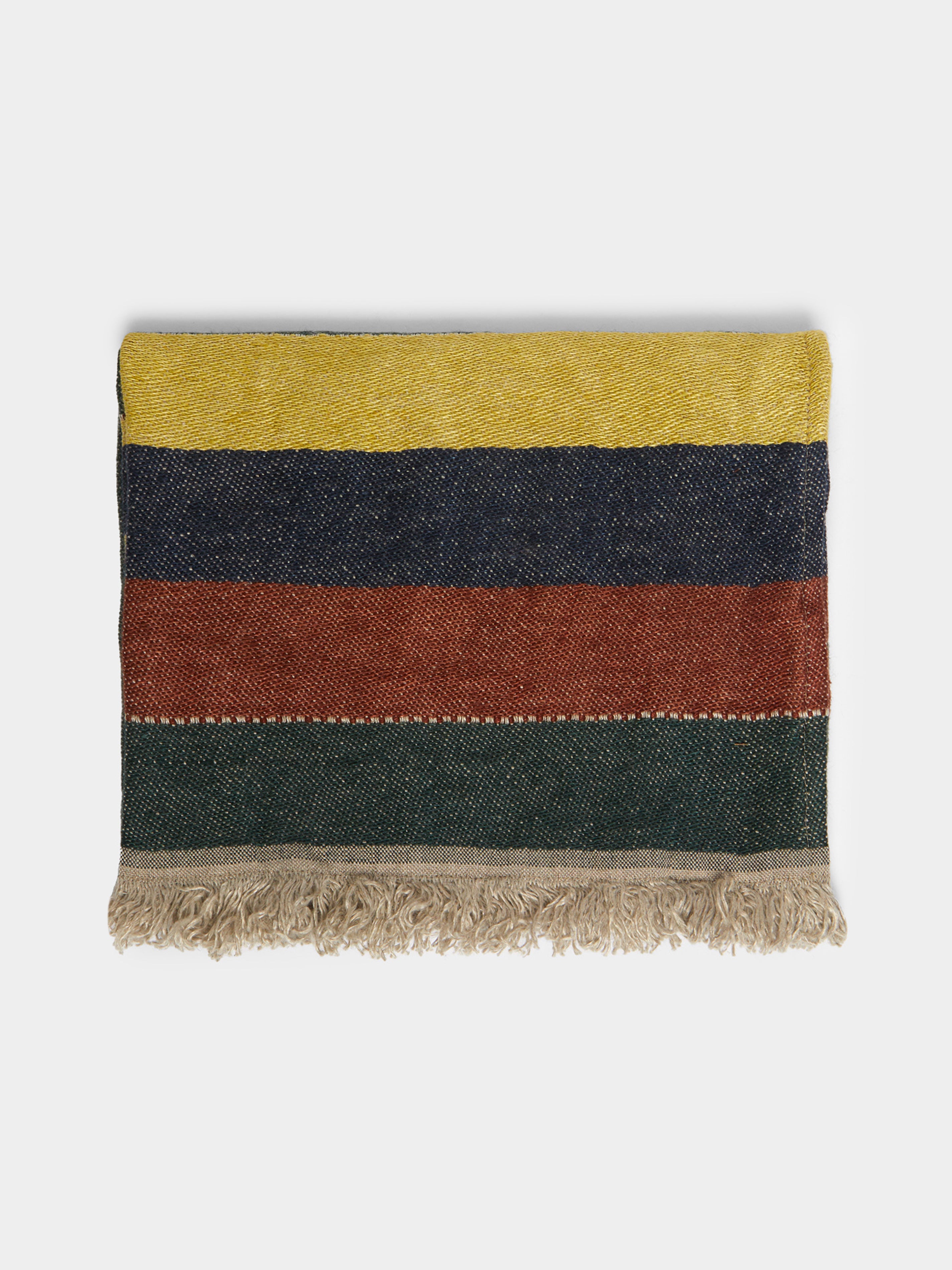 Green Spruce Belgian Linen Guest Towels (Set of 6) by Libeco ABASK