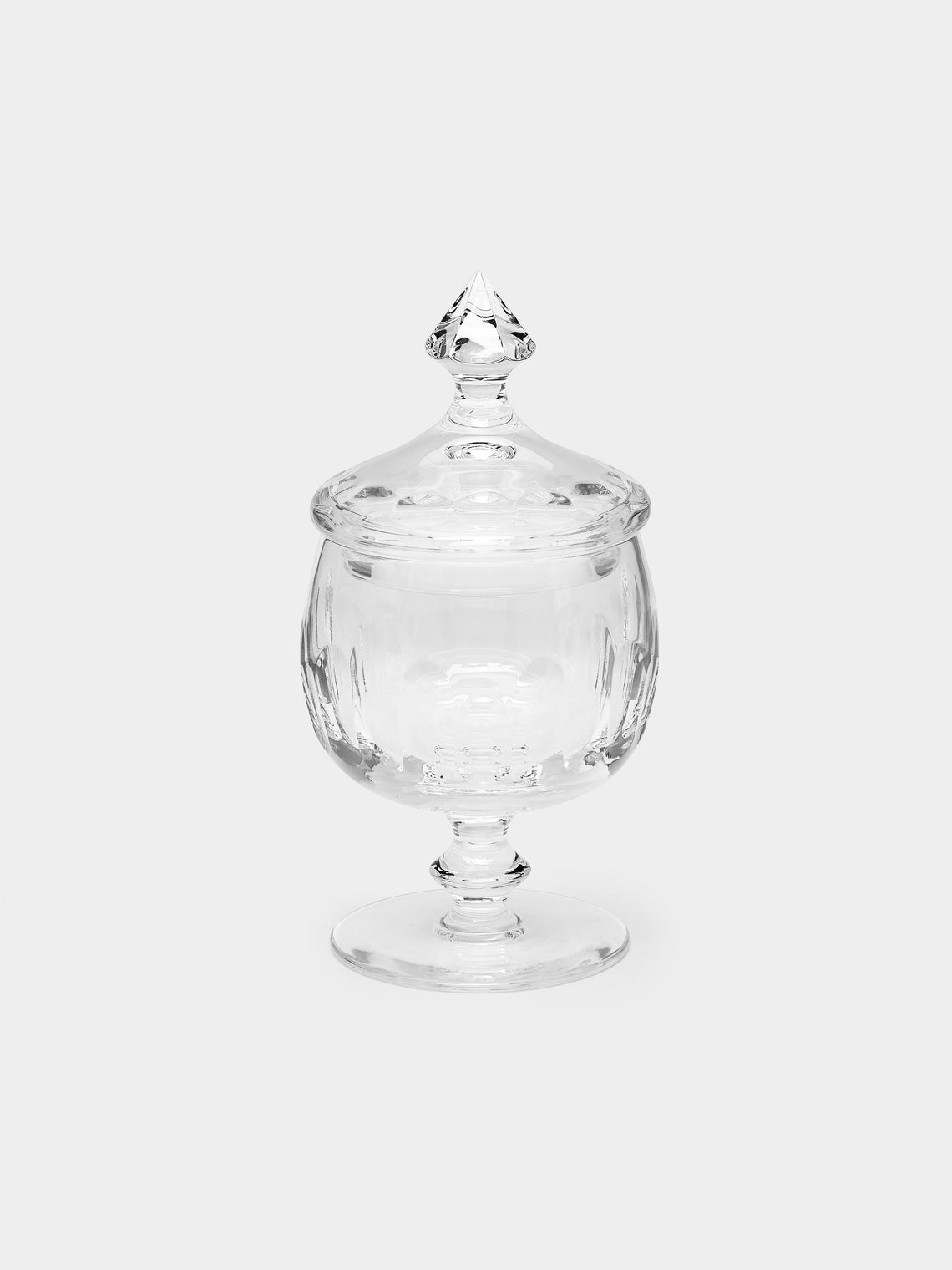 Cristallerie De Montbronn - Musette Cut Crystal Candy Jar -  - ABASK - 