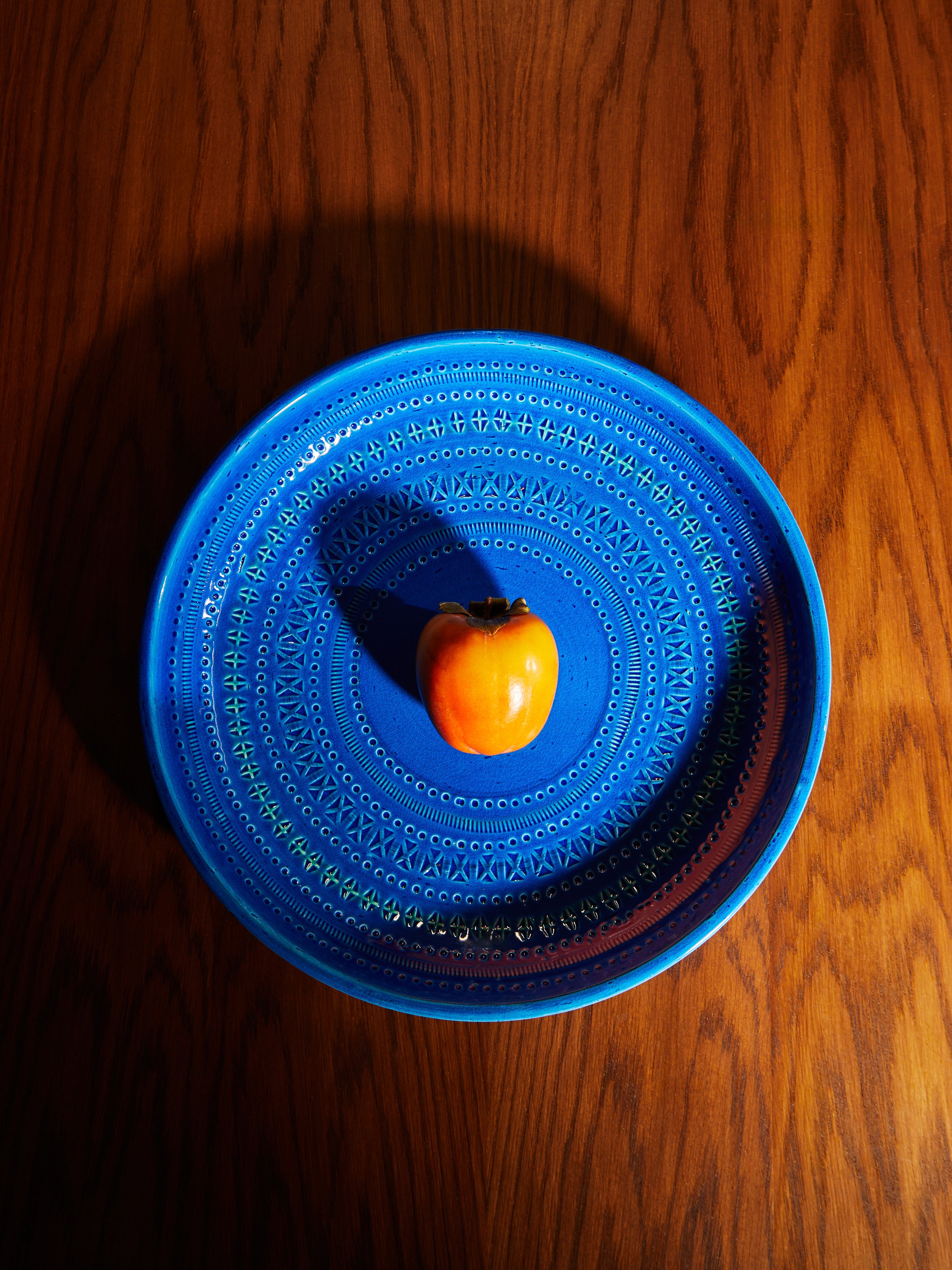 Blue Rimini Blu Ceramic Large Bowl by Bitossi Ceramiche | ABASK