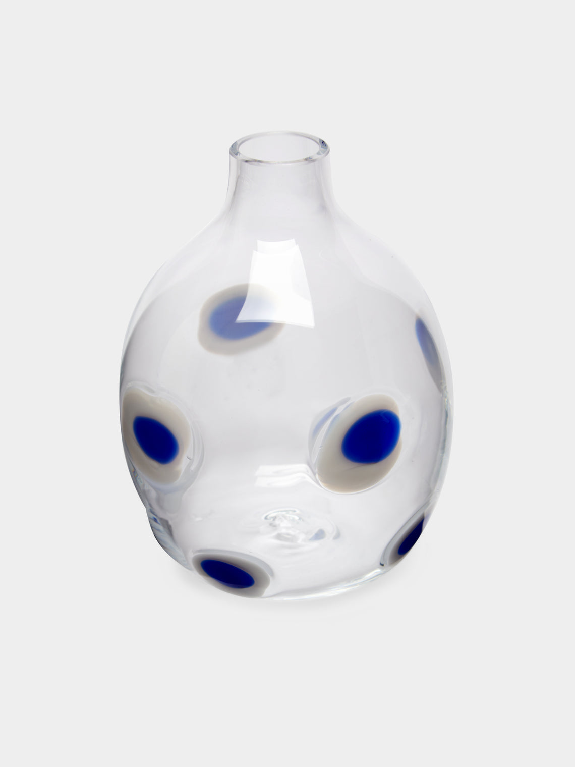 Hand-Blown Murano Glass Bud Vase