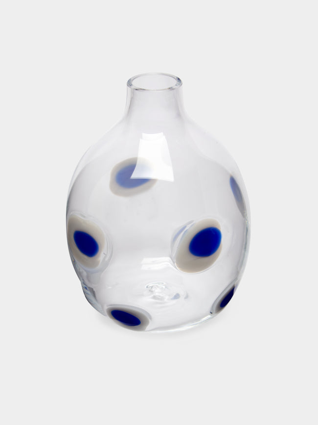 Mouth-Blown Murano Glass Bud Vase