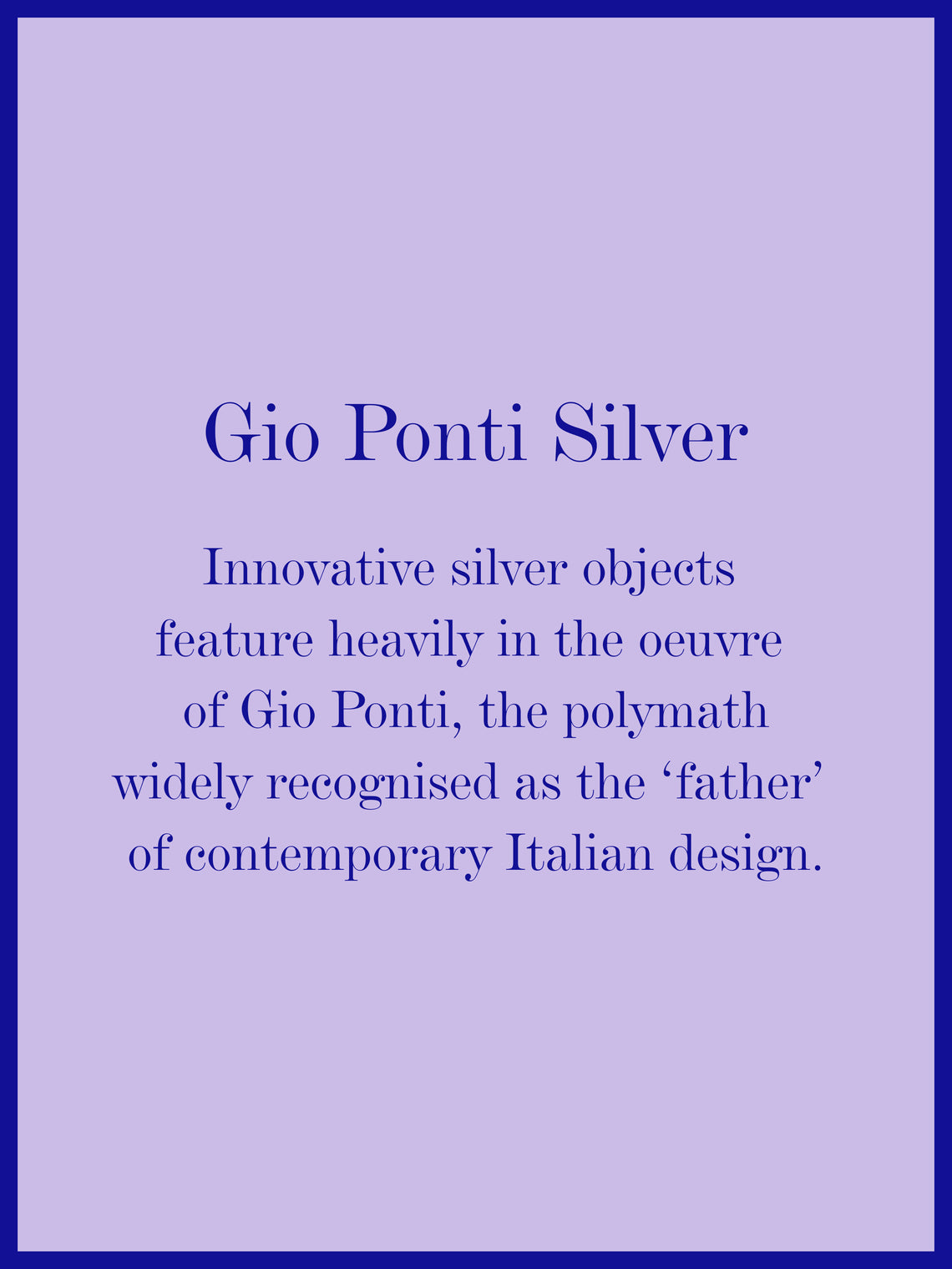 1950s Gio Ponti Silver-Plated Bud Vases – 8in/21cm (Set of 3)