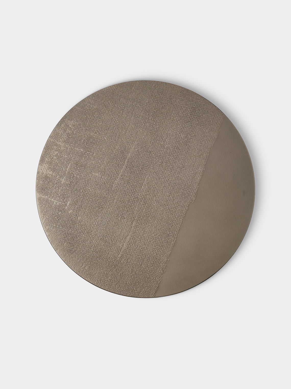 MAAR Design - | Set of 4 | Platino Hand-Painted Lacquered Placemats - Gray - ABASK