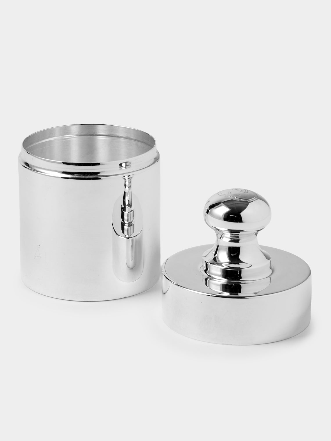 Antique and Vintage - 1980s Gucci Silver-Plated Jar - Silver - ABASK