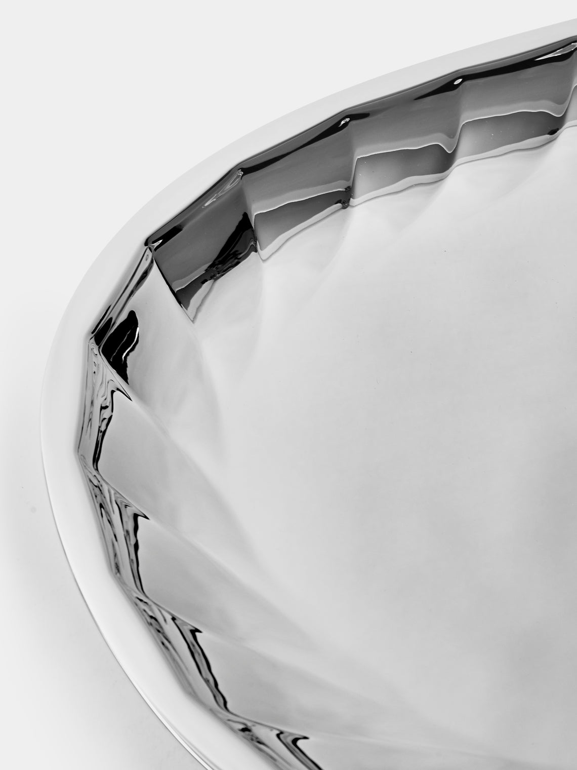 Greggio - Newport Silver-Plated Tray (20in/51cm) - Silver - ABASK
