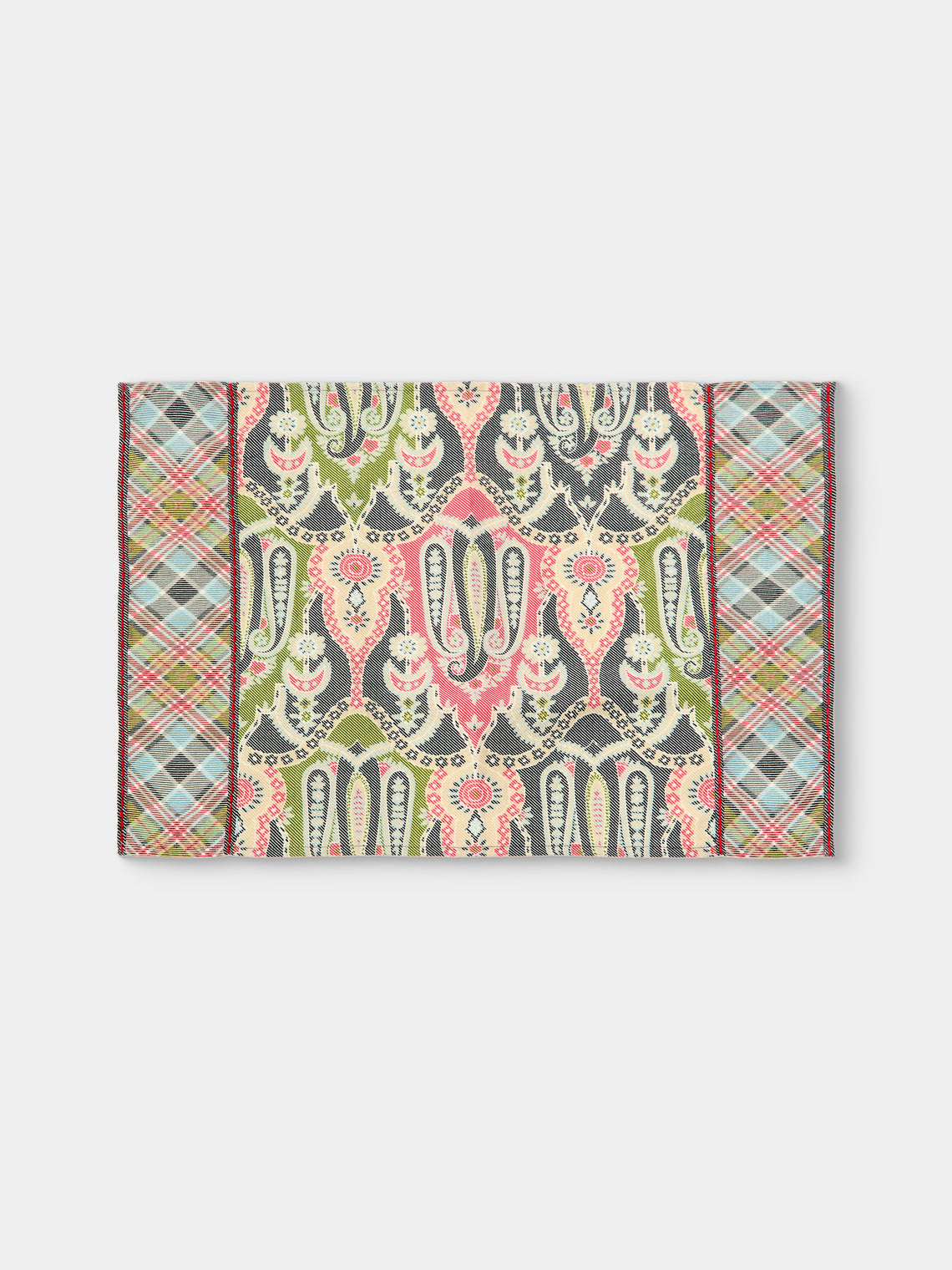D'Ascoli - | Set of 4 | Tula Printed Linen Placemats - Multiple - ABASK - 