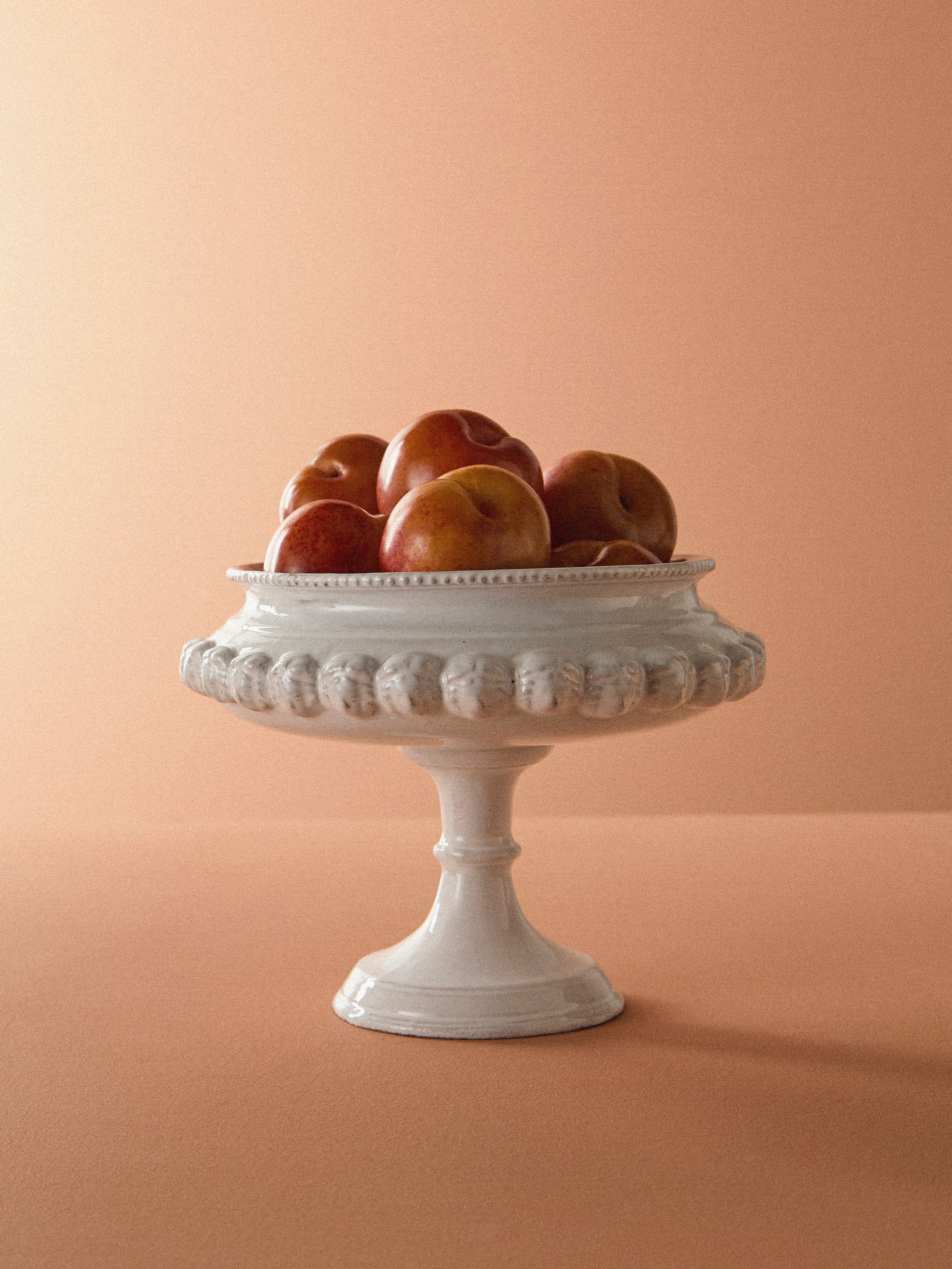 Alexandre Hand-Glazed Ceramic Tall Stand