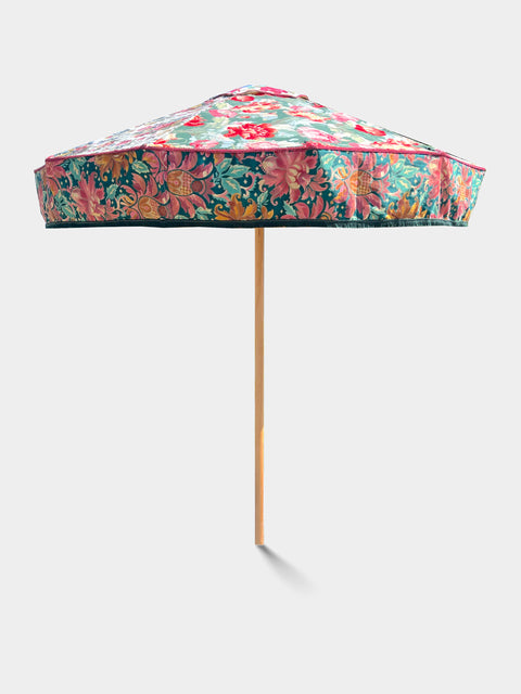 Sunbeam Jackie - Amaryllis Vintage-Cotton Parasol - Green - ABASK - 