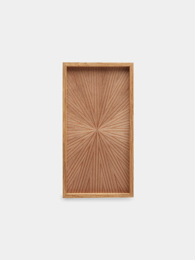 Mori Kougei - Japanese Cedar Tray (8in/21cm) - Brown - ABASK - 