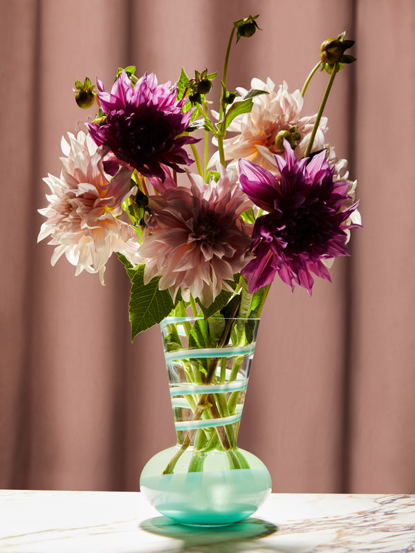 Carlo Moretti - Sturm Hand-Blown Murano Glass Vase -  - ABASK