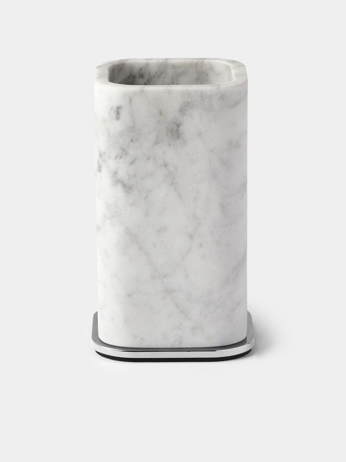 Giobagnara - Polo Marble Toothbrush Holder - White - ABASK - 