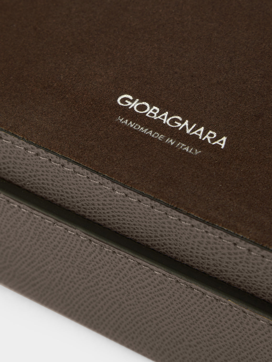 Giobagnara - Parma Leather Poker Set - Taupe - ABASK