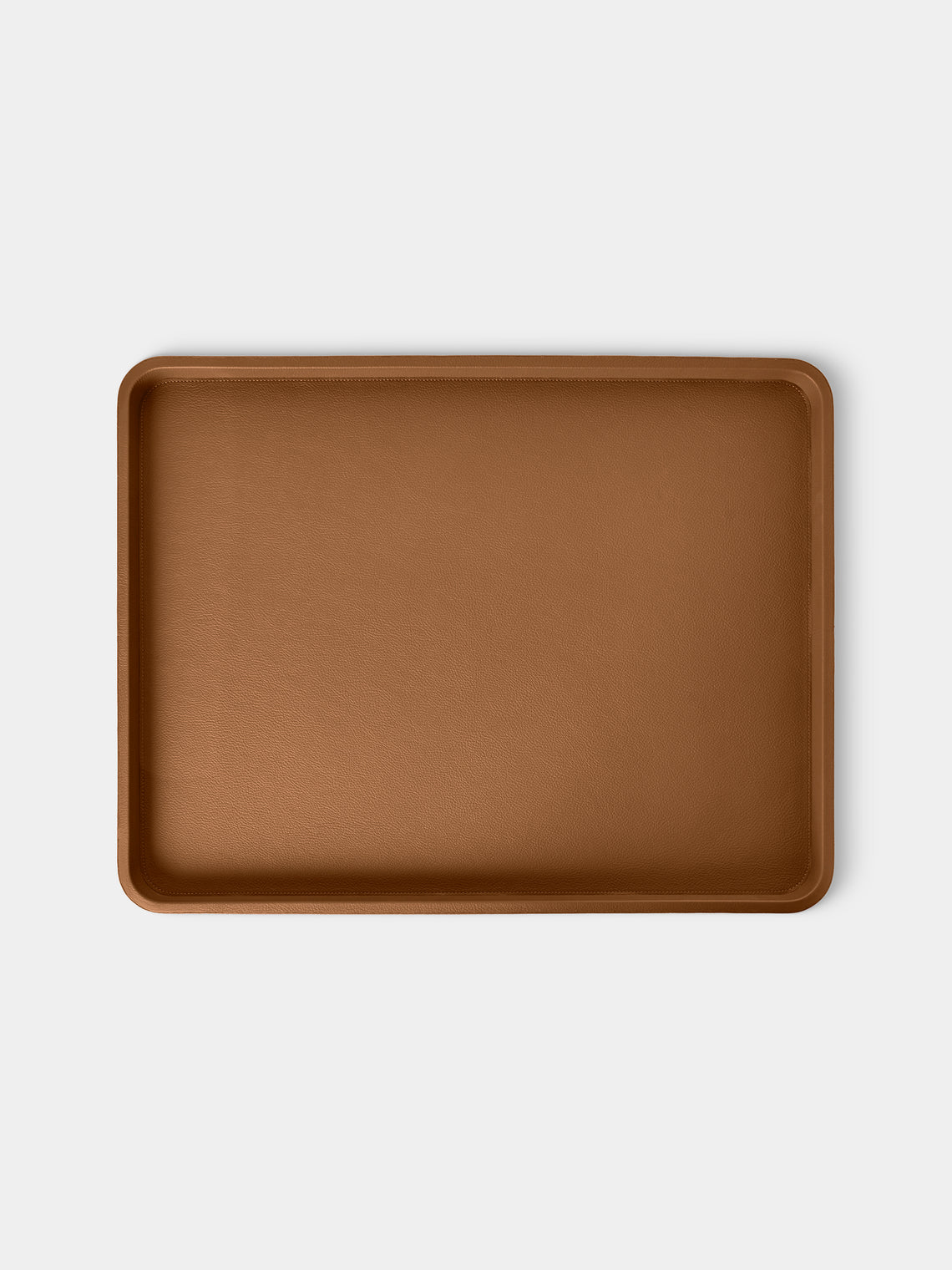 Giobagnara x Poltrona Frau - Leather Bed Tray (24in/61.5cm) - Tan - ABASK