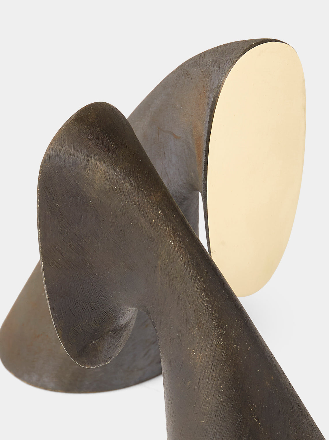 Carl Auböck - Brass Painted Bookends - Black - ABASK