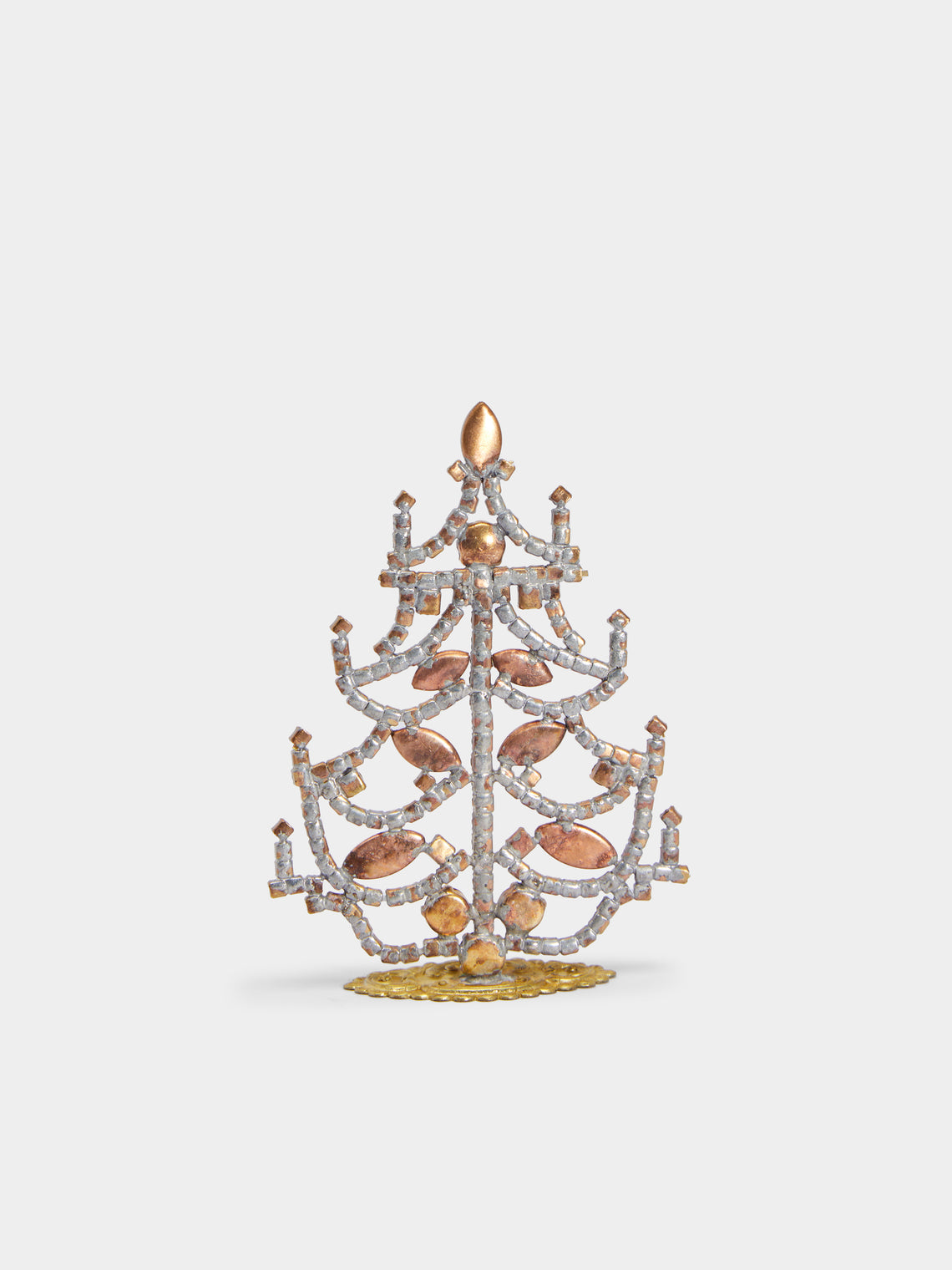 Antique and Vintage - 1930s Czech Jewelled Small Christmas Tree -  - ABASK