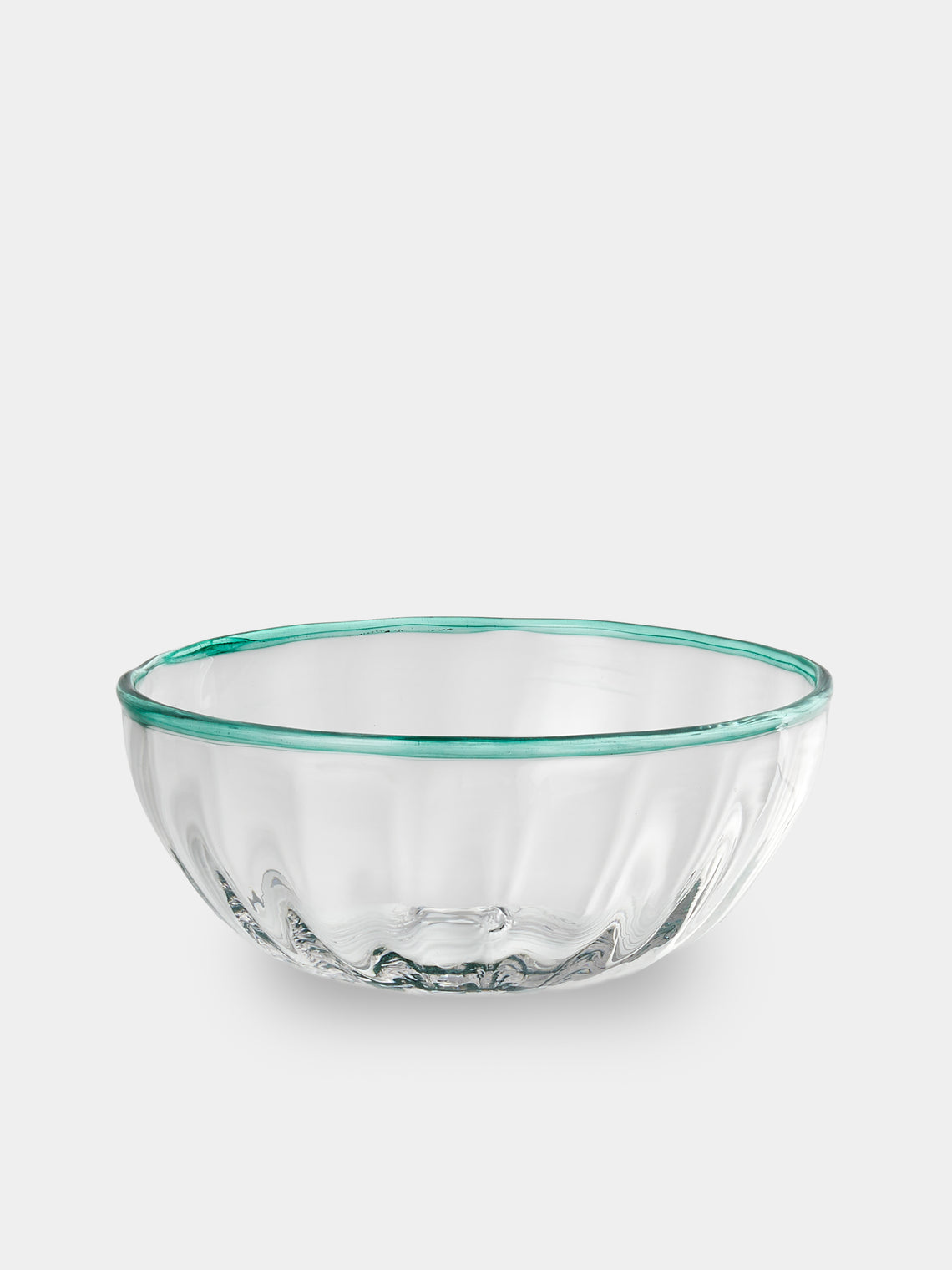 Akua Objects - Peter Hand-Blown Crystal Dessert Bowls (Set of 4) - Clear - ABASK