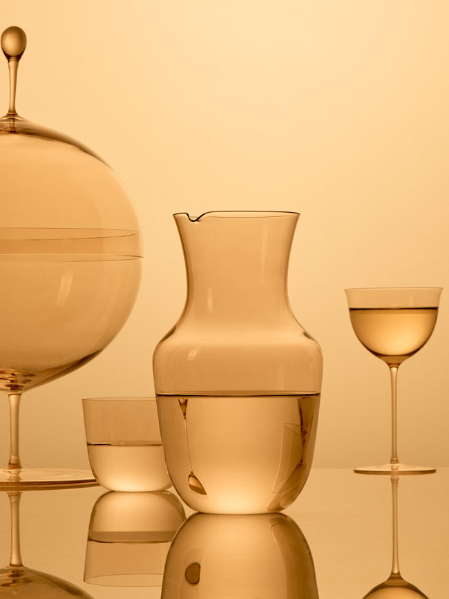 Lobmeyr - Alpha Crystal Pitcher - Gold - ABASK