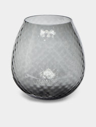 NasonMoretti - Macramé Murano Glass Large Hurricane Candleholder -  - ABASK - 
