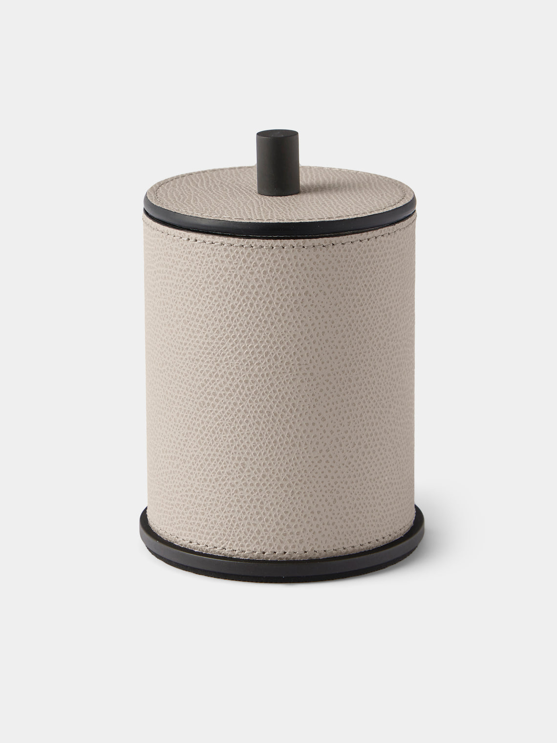 Giobagnara - Positano Leather Small Box - Light Gray - ABASK - 