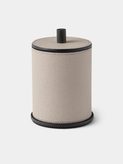 Giobagnara - Positano Leather Small Box - Light Gray - ABASK - 