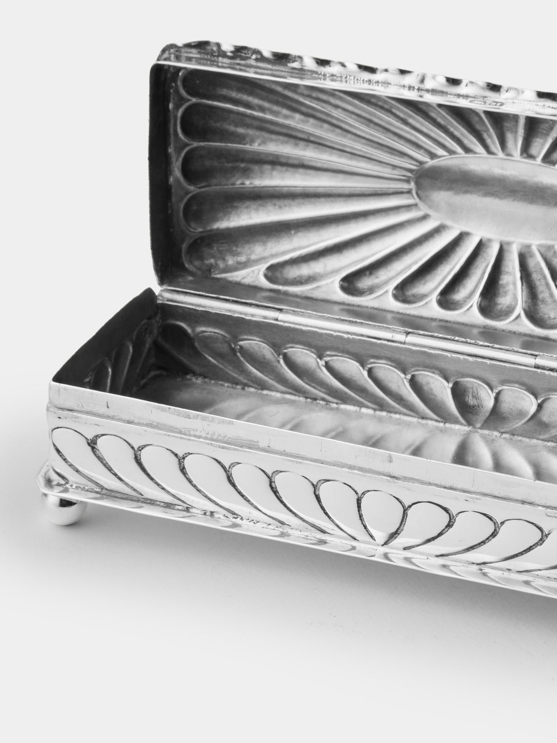 Antique and Vintage - 1894 Small Sterling Box - Silver - ABASK