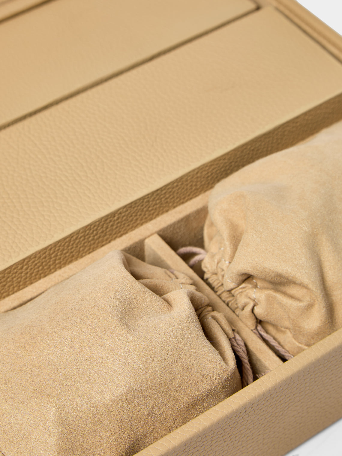 Belotier - Leather Rummikub Set - Beige - ABASK