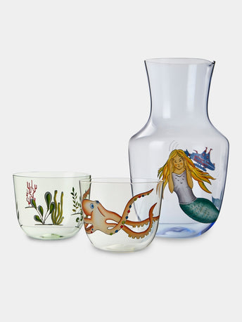 Lobmeyr - High Seas Hand-Painted Crystal Collection - Multiple - ABASK - 