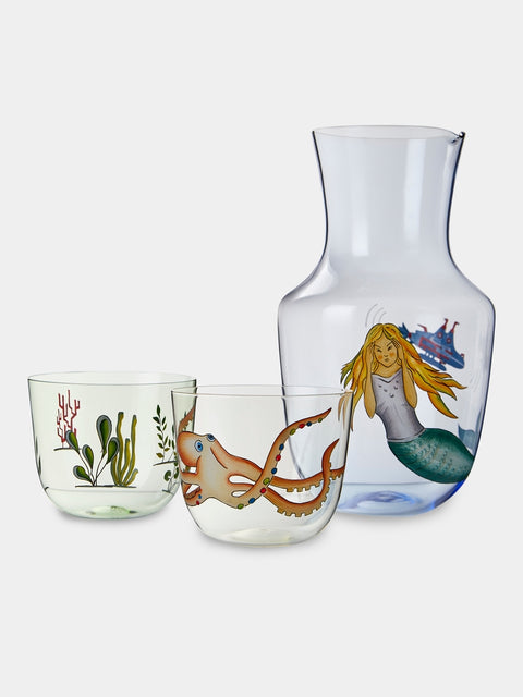Lobmeyr - High Seas Hand-Painted Crystal Collection - Multiple - ABASK - 