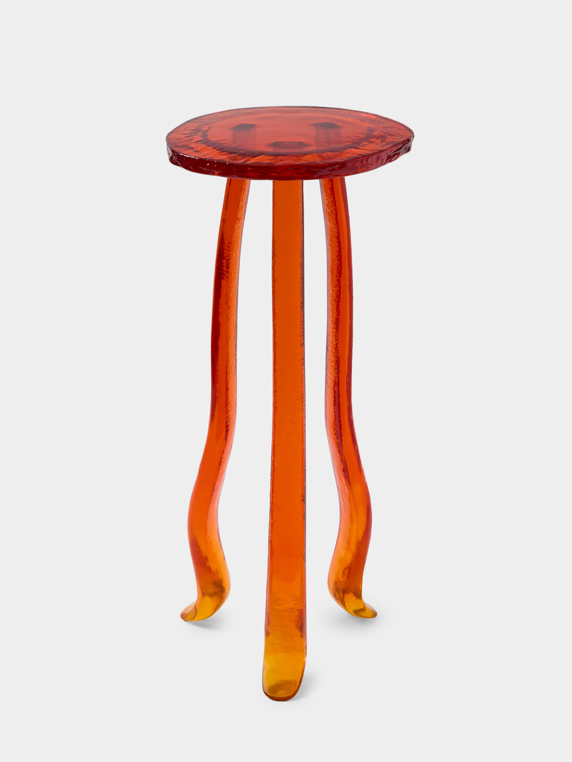 Szymon Keller - Lung Resin Martini Table (23.5in/60cm) - Red - ABASK