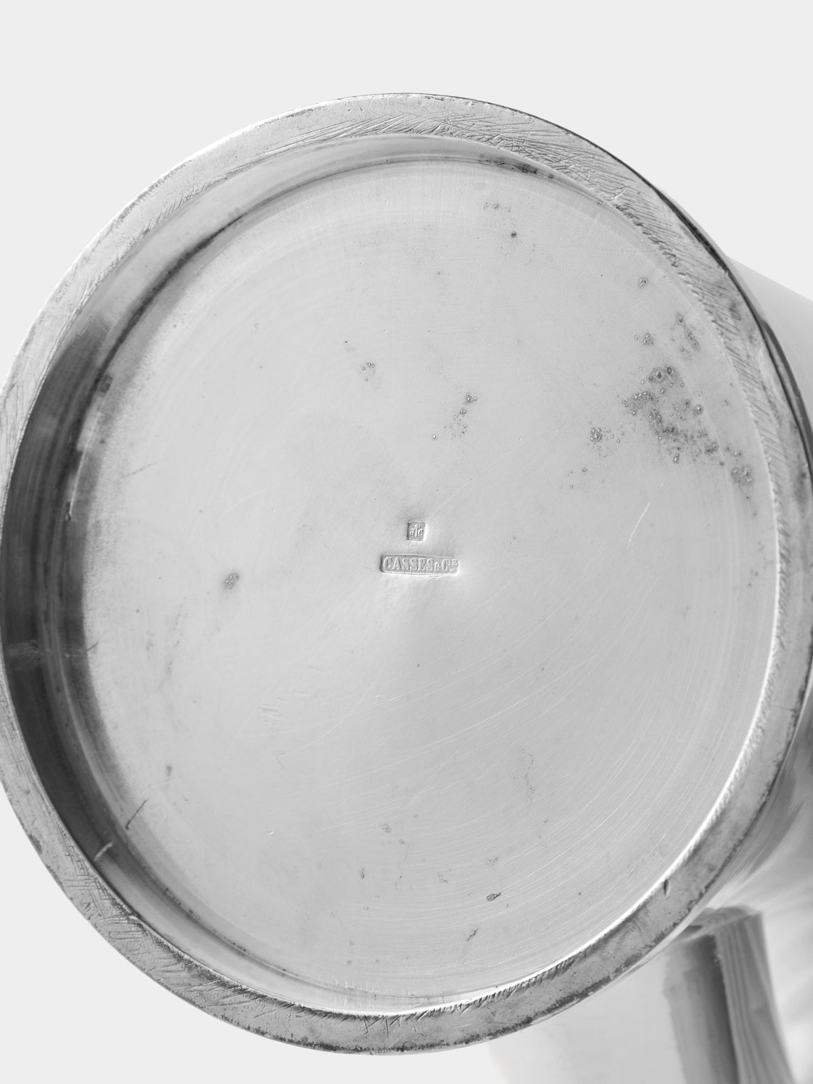 Antique and Vintage - 1950s Christofle Silver-Plated Chocolatiere - Silver - ABASK