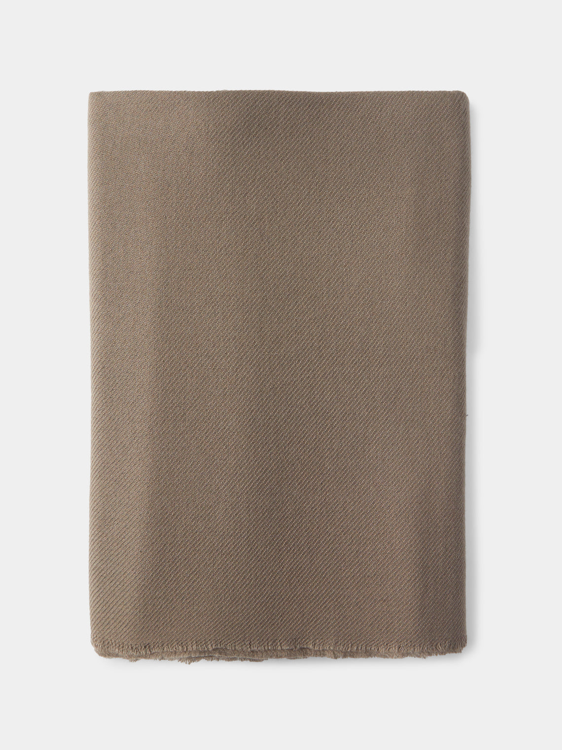 Denis Colomb - Cashmere Travel Blanket (78.5in/2m) - Brown - ABASK - 