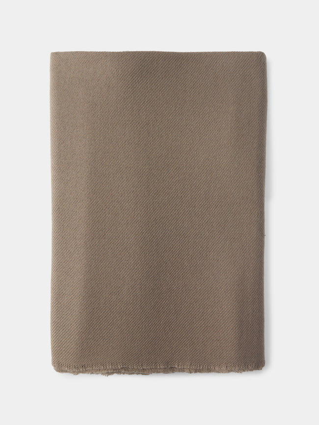 Denis Colomb - Cashmere Travel Blanket (78.5in/2m) - Brown - ABASK - 