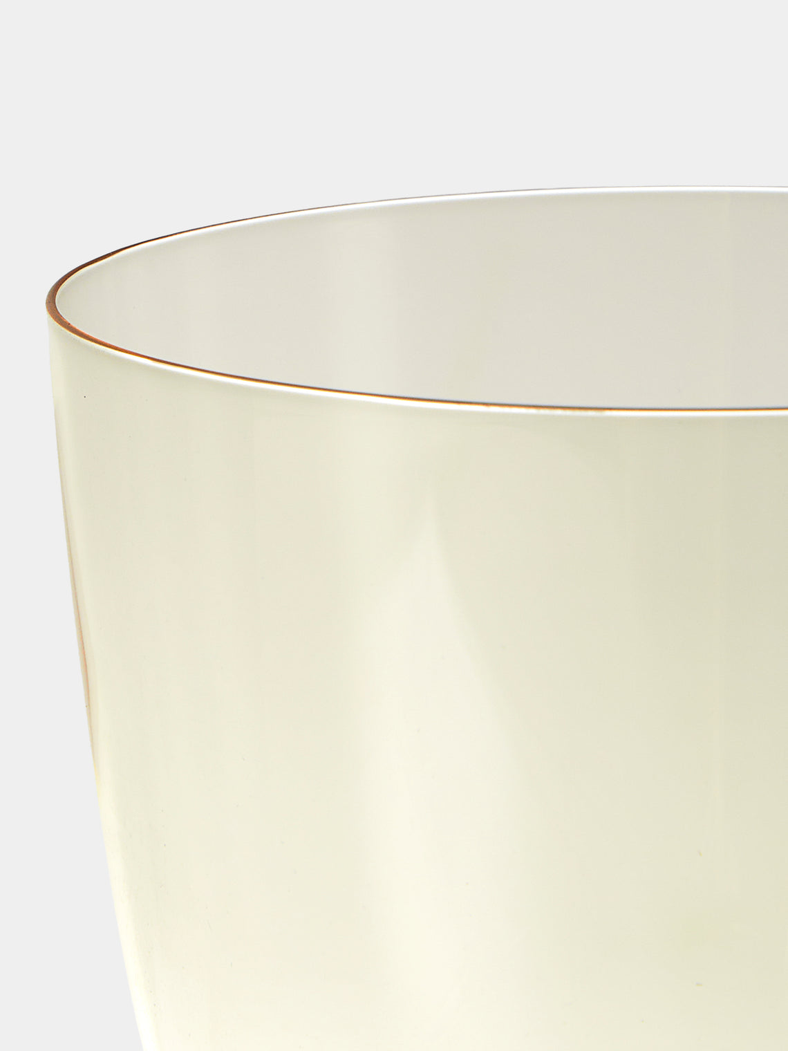 Lobmeyr - | Set of 2 | Alpha Crystal Tumblers - Yellow - ABASK