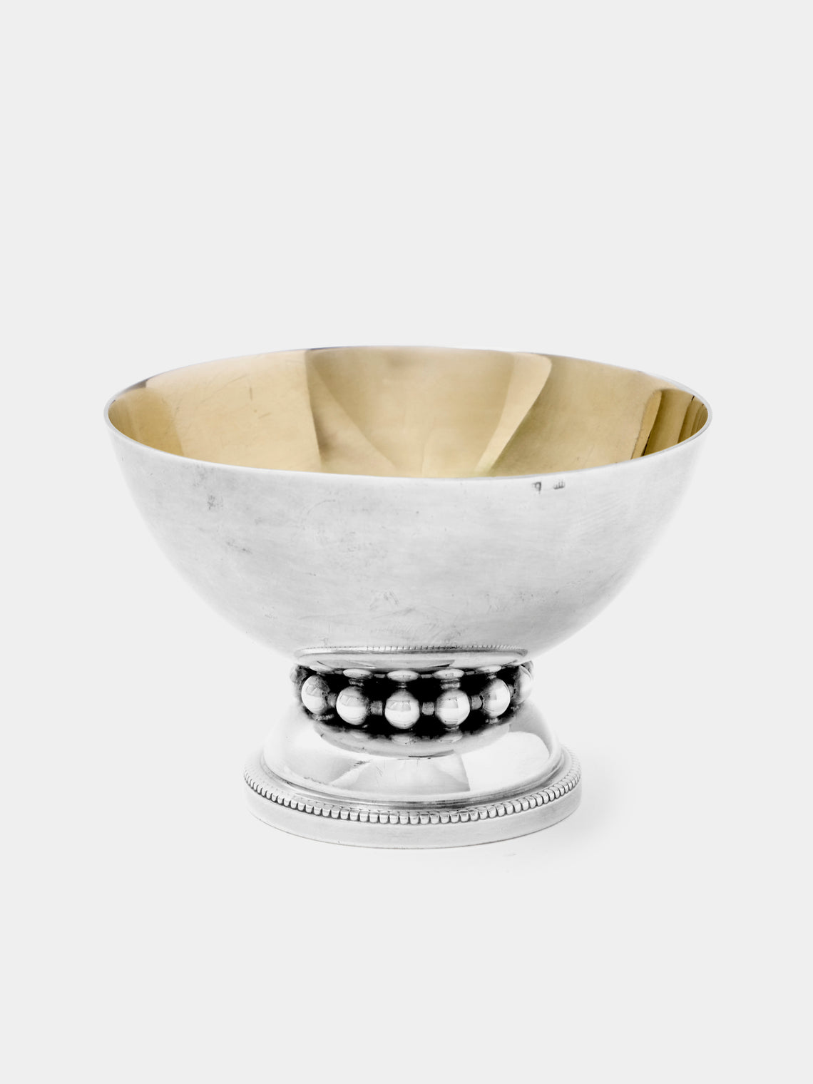 Antique and Vintage - 1930s Silver-Plated Ice Cream Bowls and Spoons (Set of 6) - Silver - ABASK