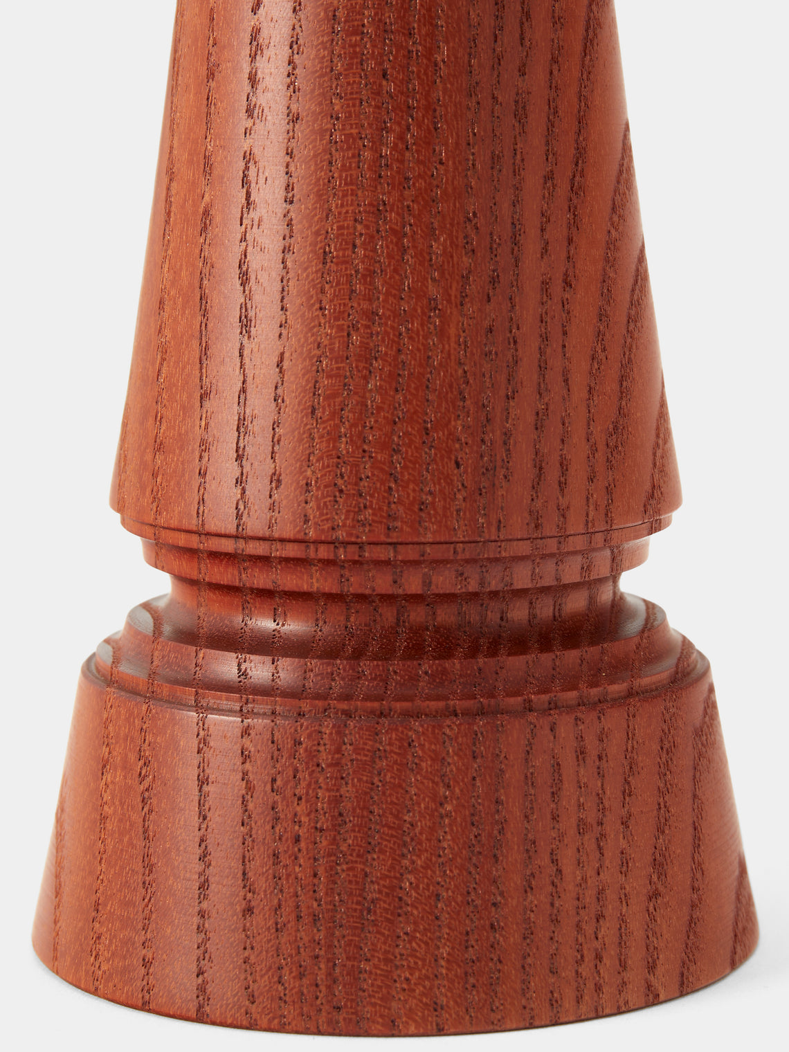 Yamani Woodworks - Hand-Turned Wood Pepper Mill (9in/23cm) - Brown - ABASK
