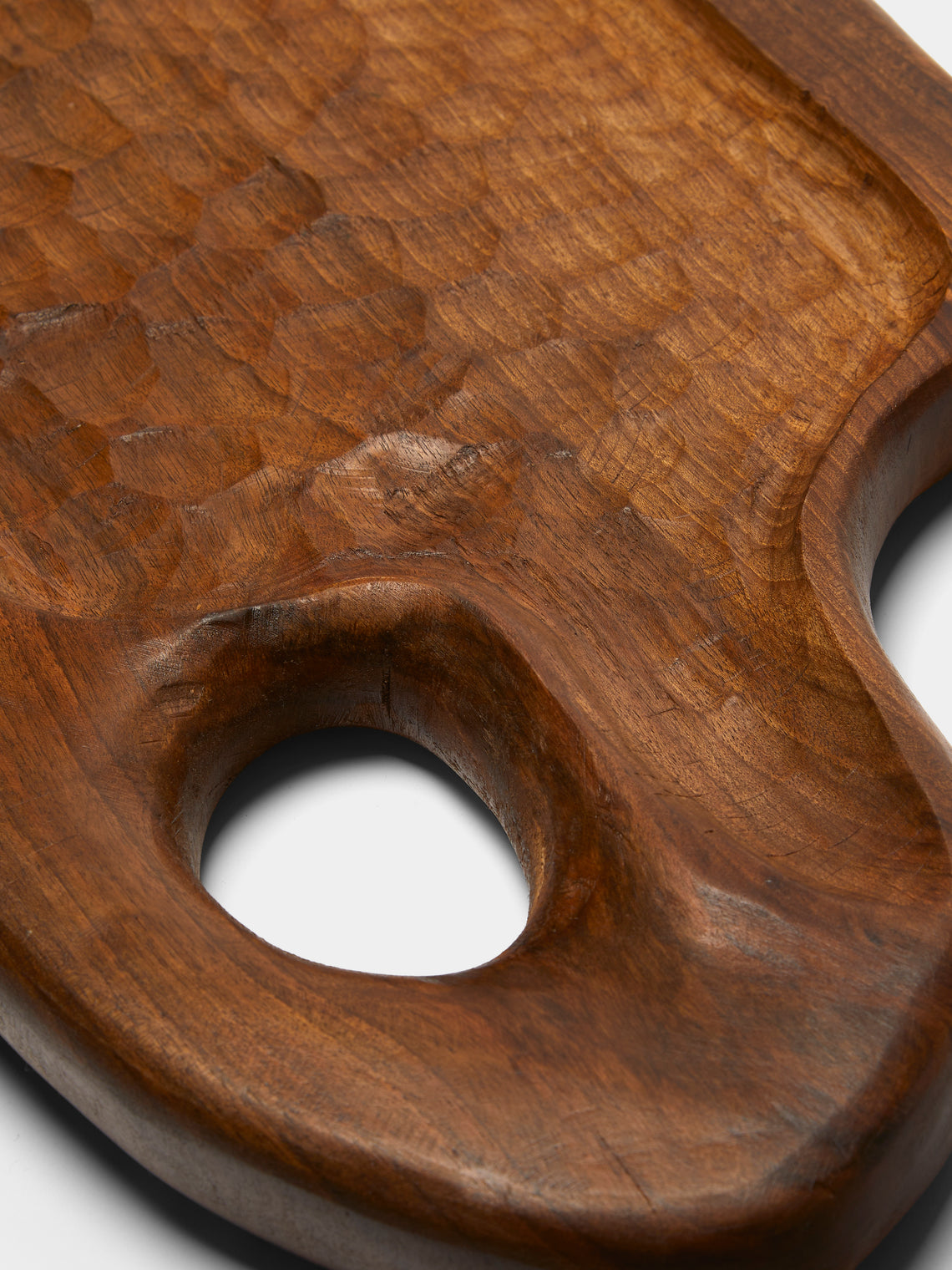 Eliot Daguet - Hand-Carved Walnut Serving Board - Brown - ABASK