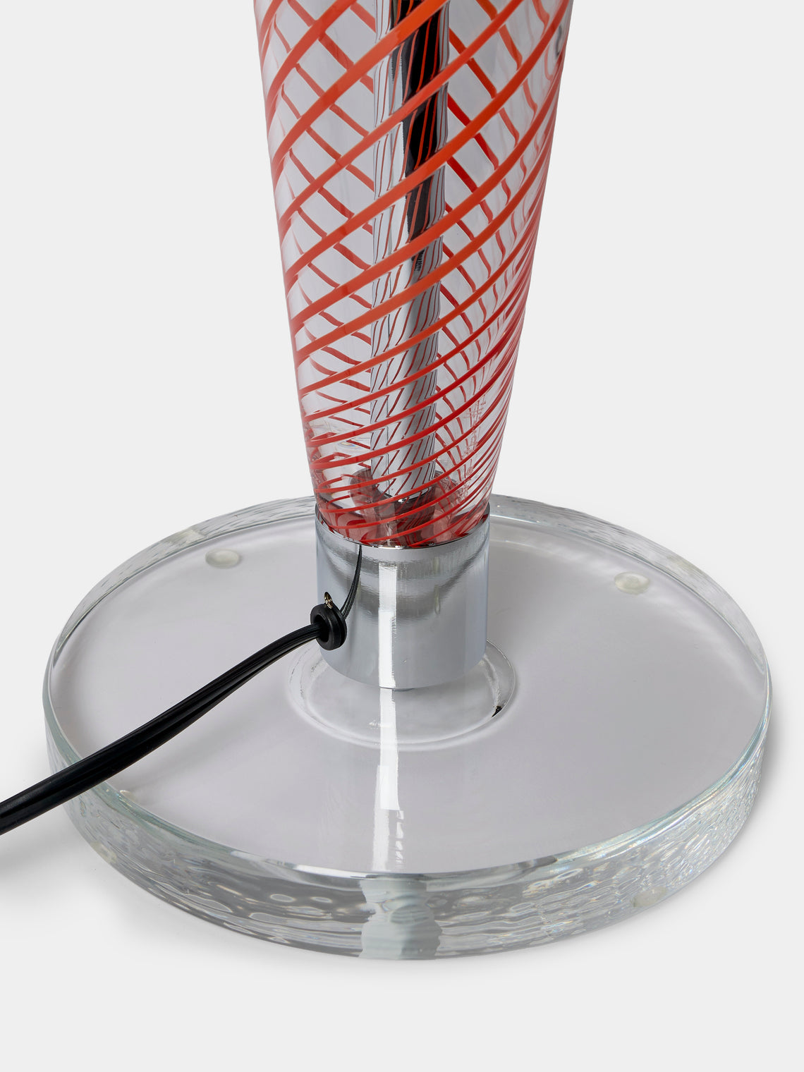 Carlo Moretti - Bricola Hand-Blown Murano Glass Table Lamp - Red - ABASK