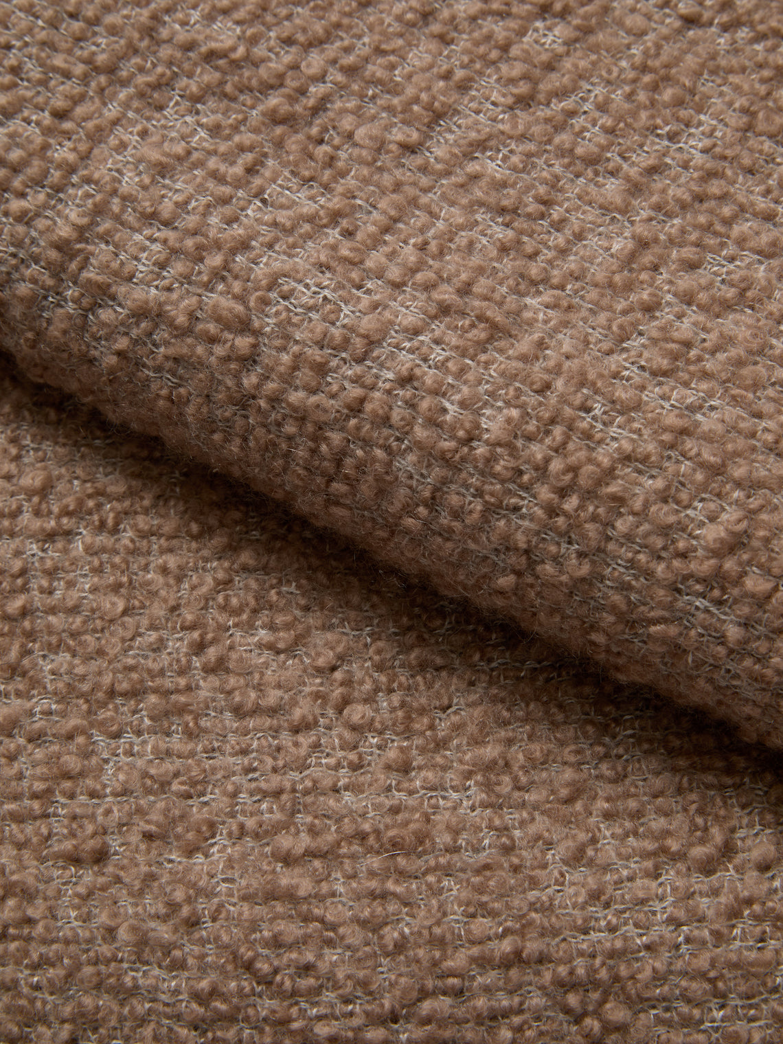 Alonpi - Peaks Cashmere and Silk Throw (78.5in/2m) - Brown - ABASK
