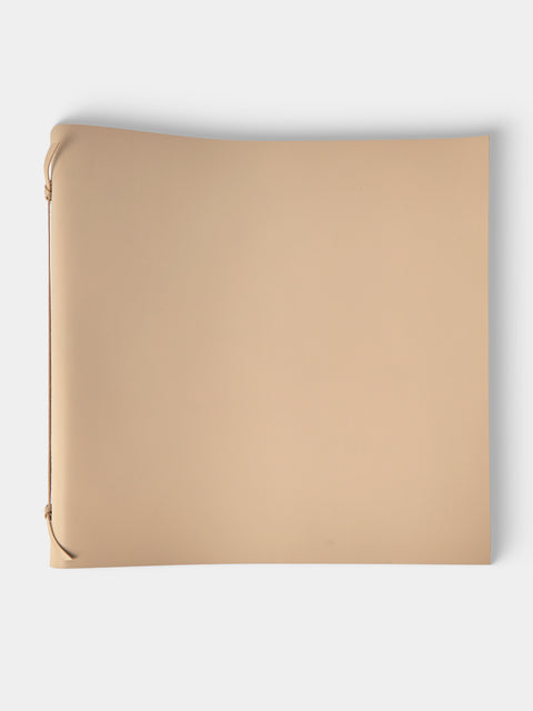 Rabitti 1969 - Legacci Leather Photo Album - Cream - ABASK - 