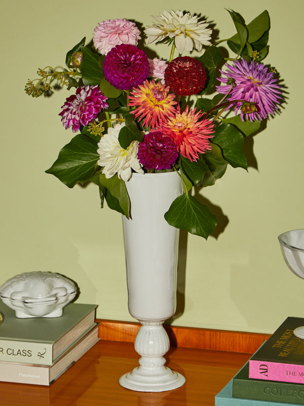 Astier de Villatte - Casper Hand-Glazed Ceramic Large Vase -  - ABASK