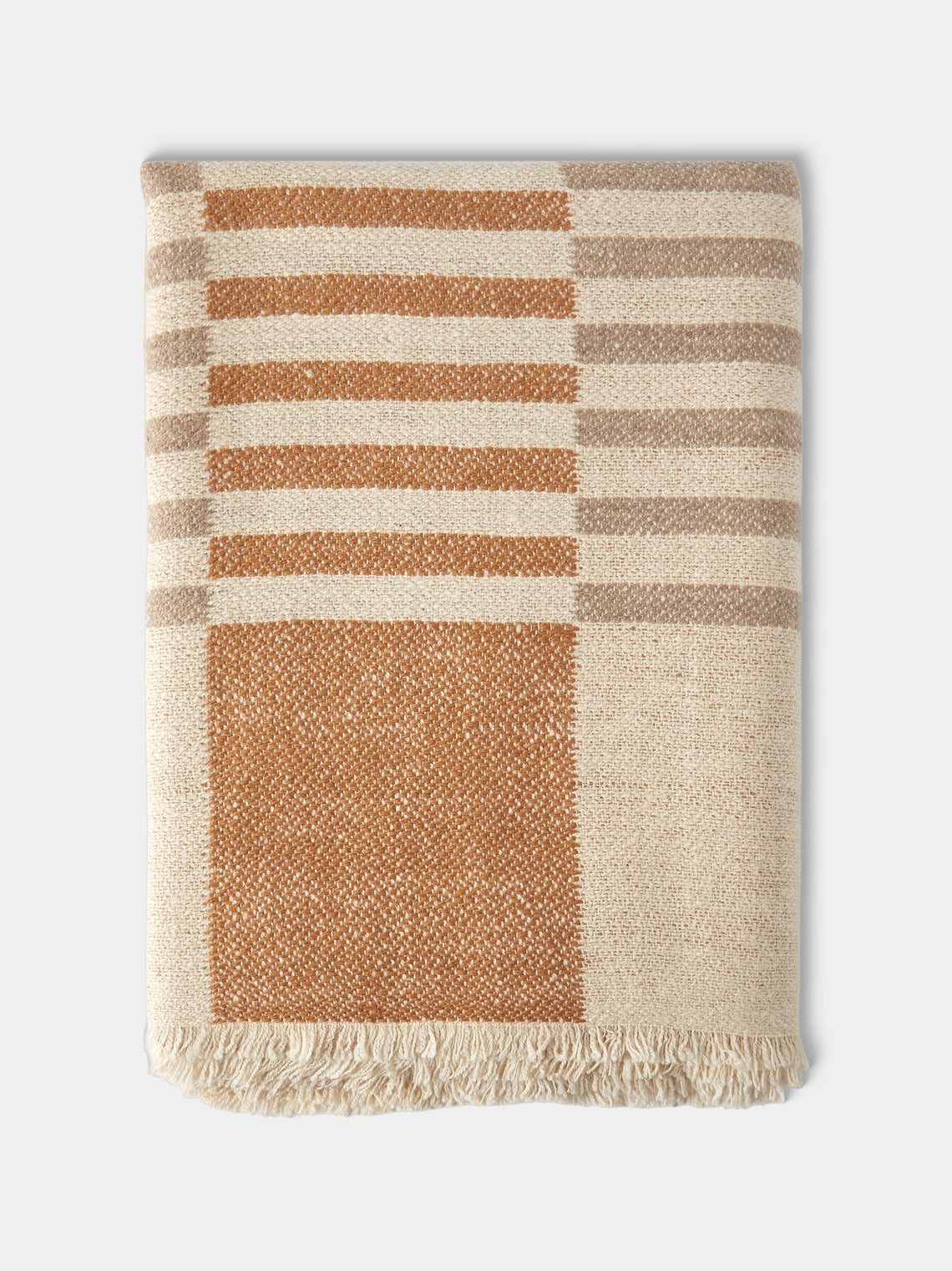 Me & K - Jacquard Cashmere Throw (75in/1.9m) - Multiple - ABASK - 