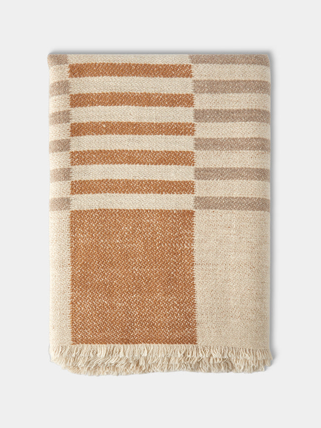 Me & K - Jacquard Cashmere Throw (75in/1.9m) - Multiple - ABASK - 