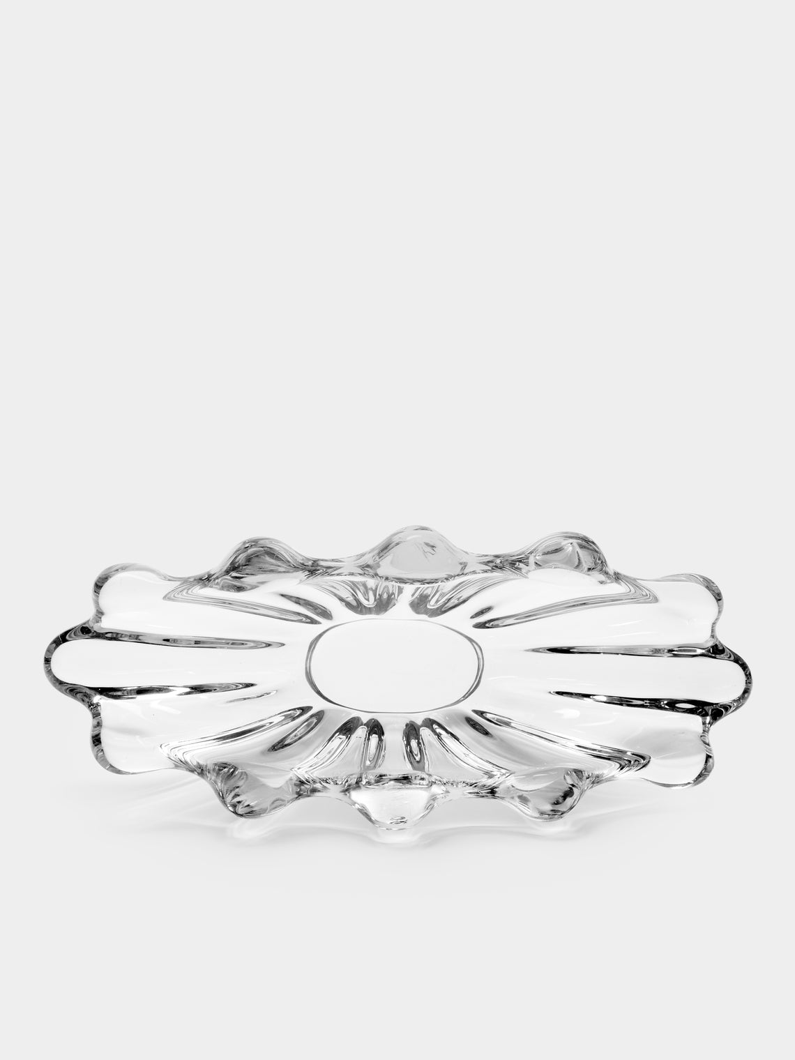 Vintage Montpellier - 1970s Saint Louis Crystal Bowl - Clear - ABASK