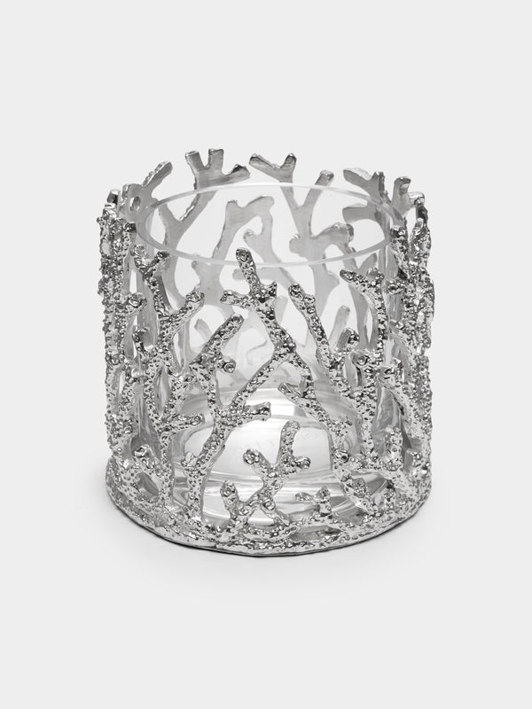 Objet Luxe - Silver-Plated Tealight Holder -  - ABASK - 